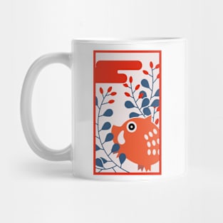 Boar with Bush Clover Mug